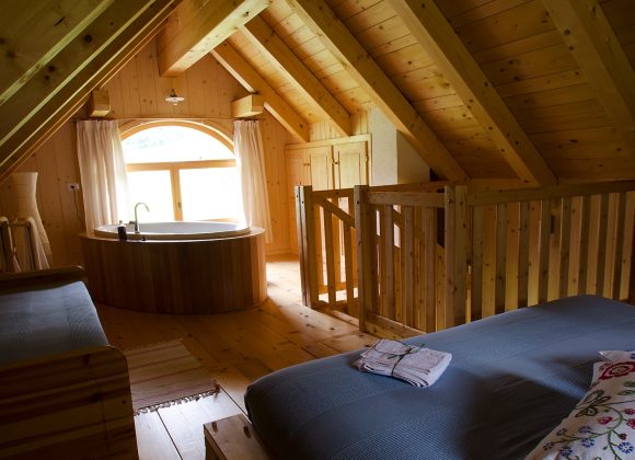 Piccoli Piaceri - Camera da letto con vasca